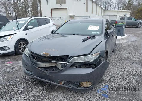 2017 Acura Tlx Technology Package из США, поврежденный, VIN 19UUB3F50HA001253